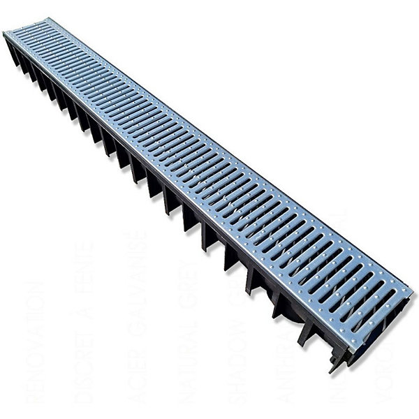 Caniveau grille Acier Galvanisé - ACO LINE ECO
