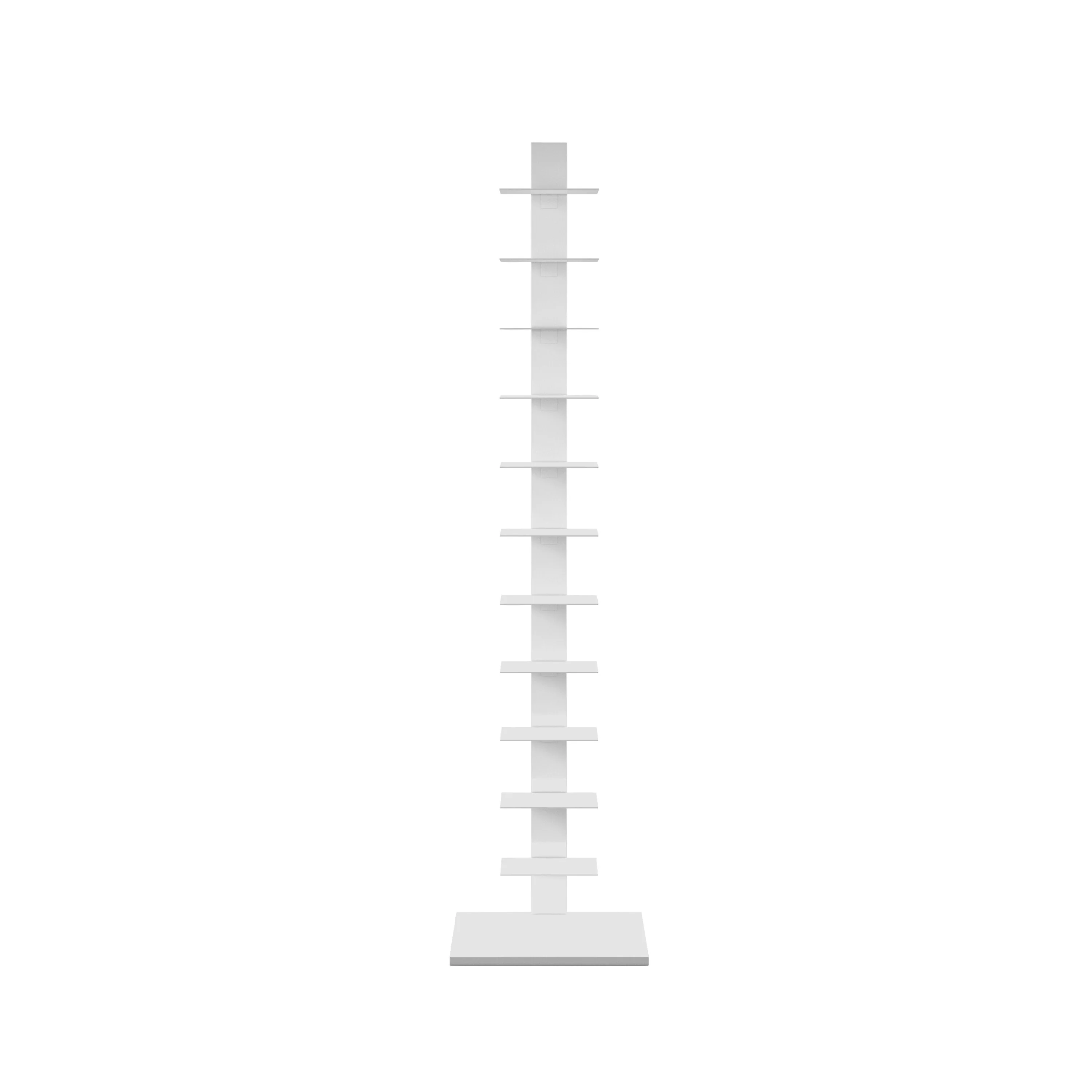 SEI Furniture Denargo White Spine Tower Shelf