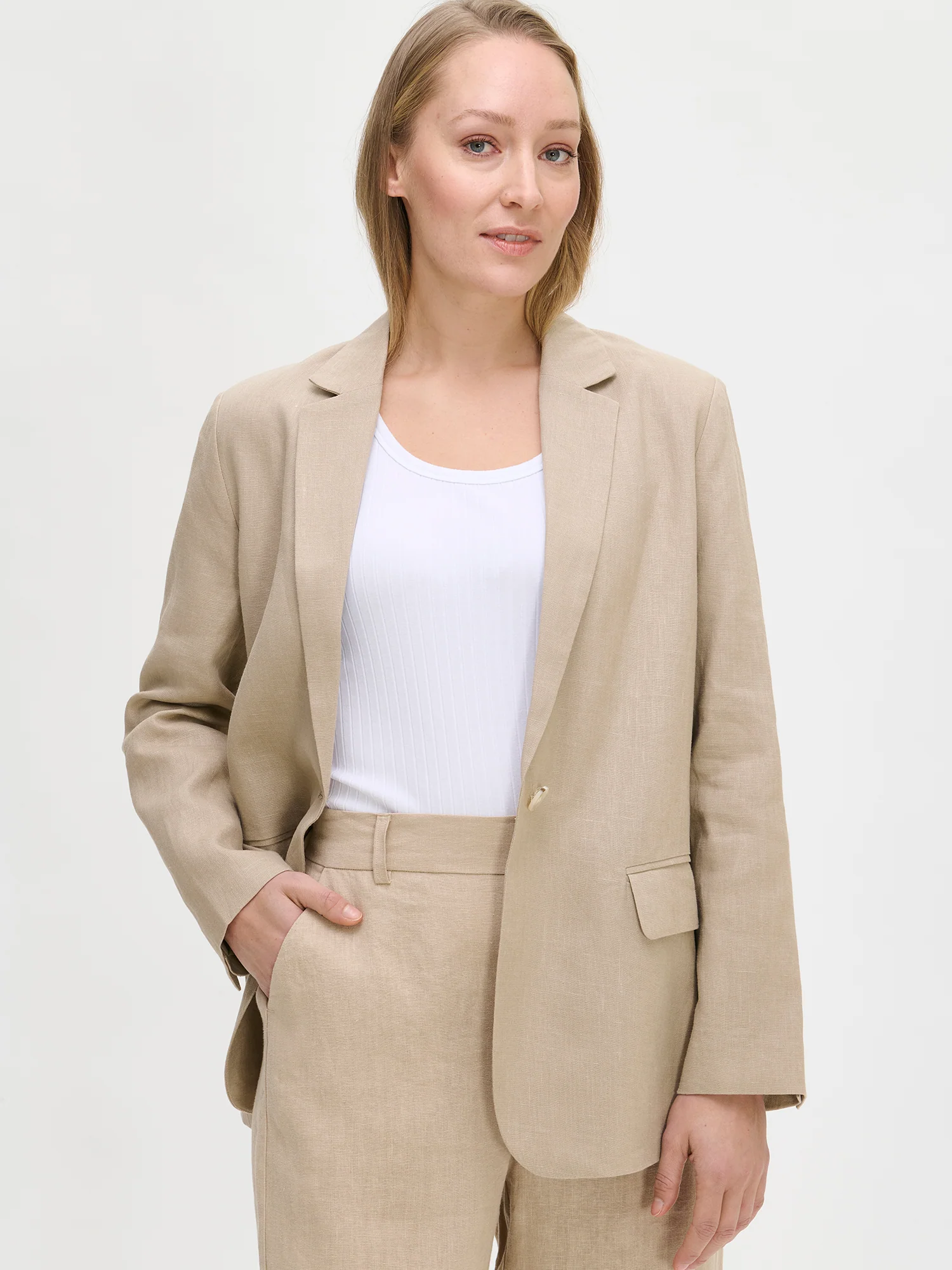 ARLES pellavajakku - beige