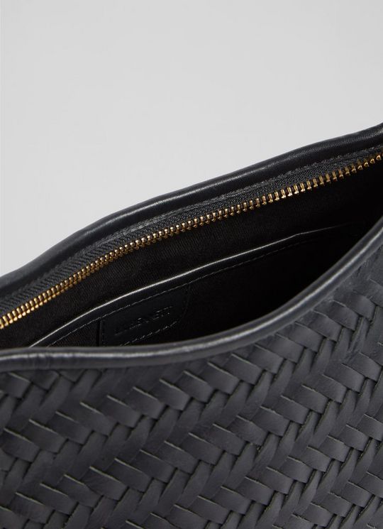 Harley BlackWeave Crossbody Bag