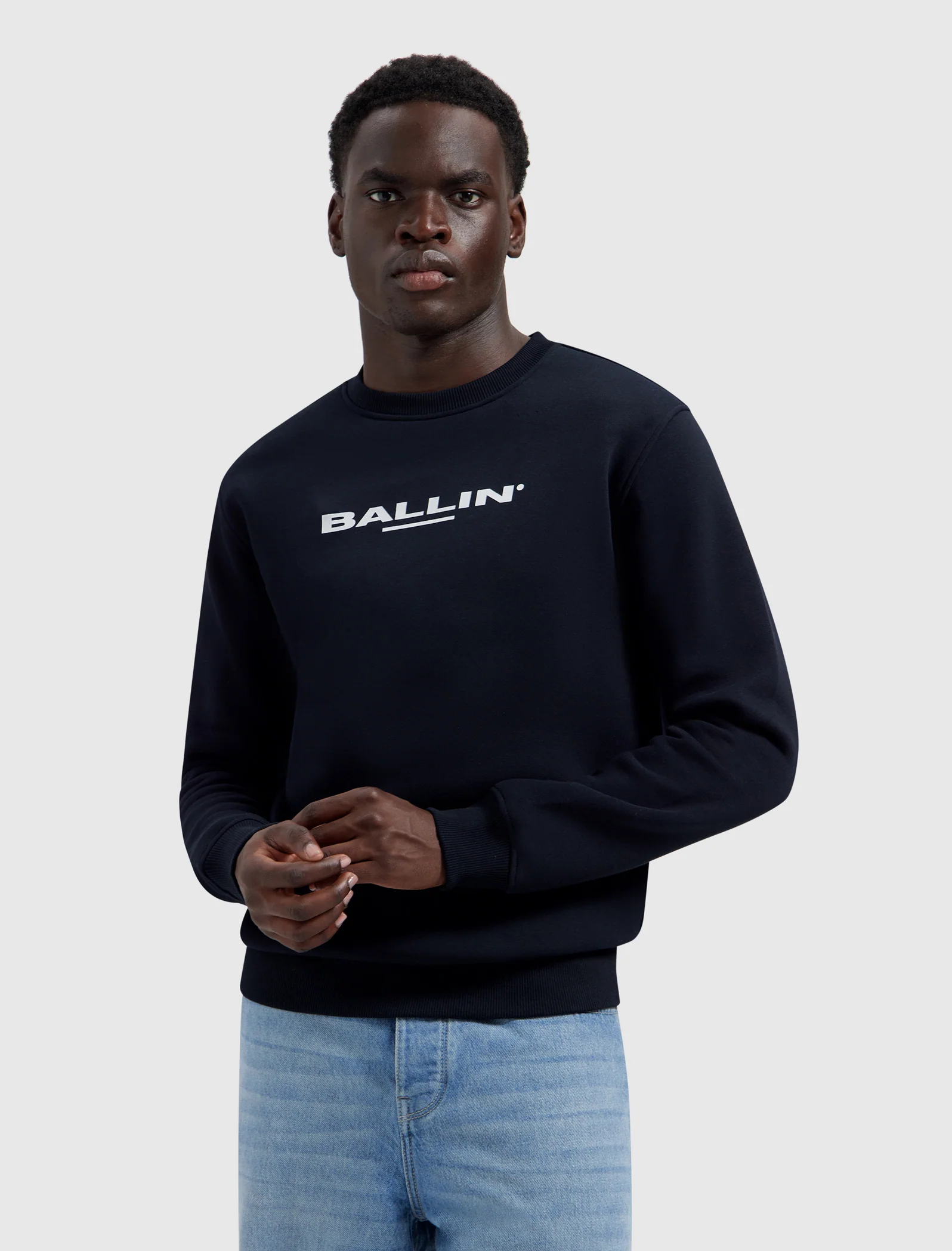 Original Logo Sweater | Navy