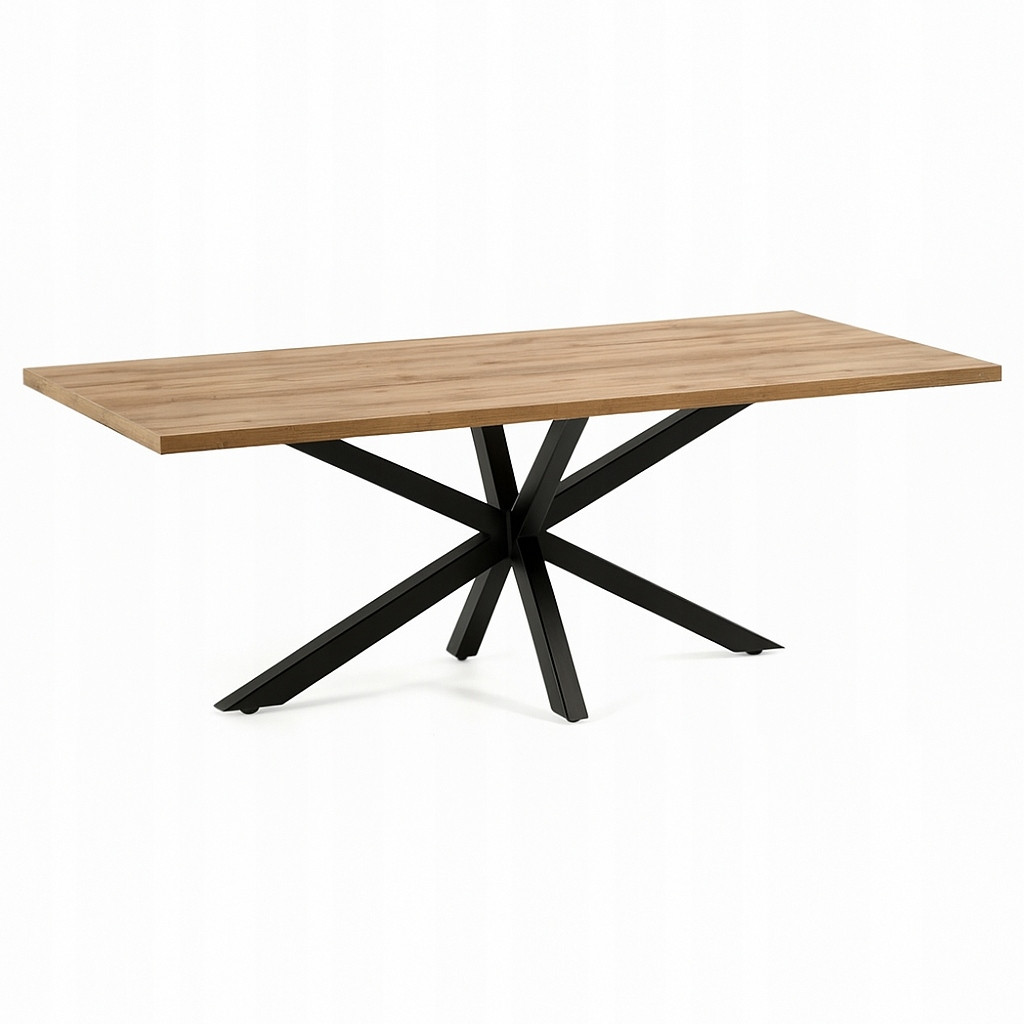 Ława Pająk 60x100 nierozkładana LOFT Dąb Craft