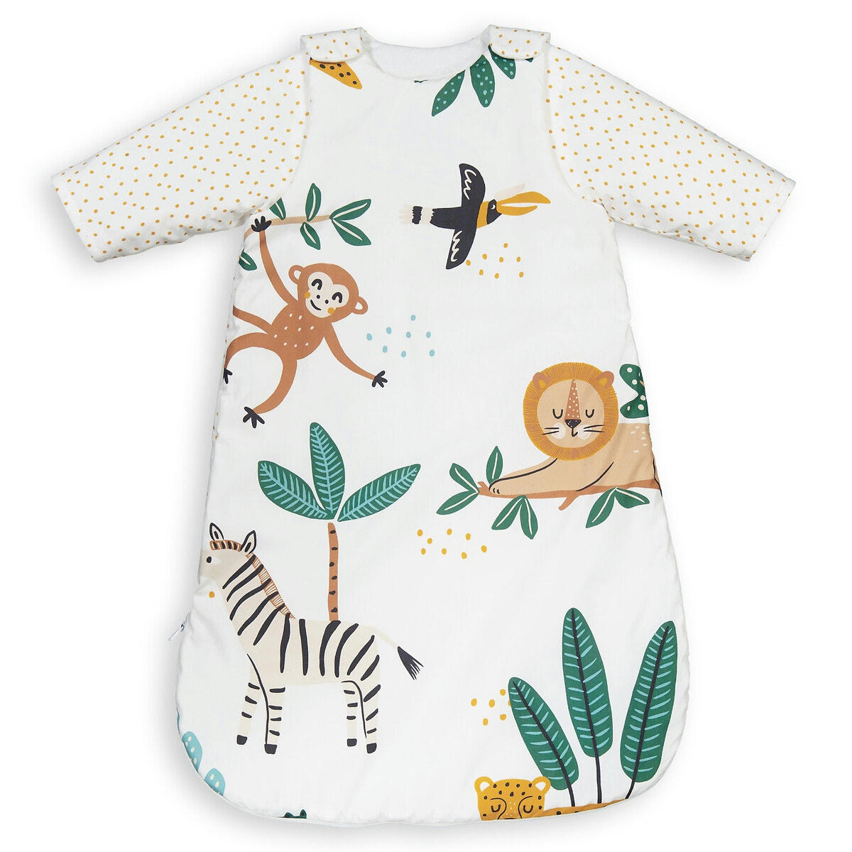 Gigoteuse manches amovibles coton, Junglito