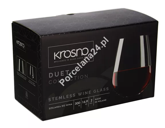 Kpl. szklanek do wina 500 ml (2 szt.) Krosno - Duet 44.C504-0500