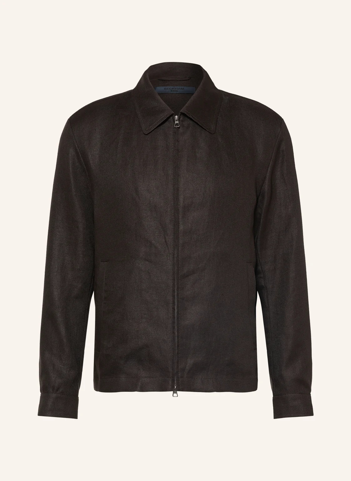 BOSS Overshirt WING aus Leinen