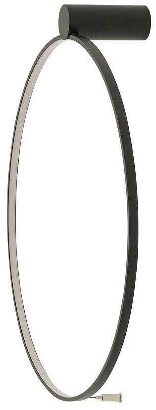 Kinkiet CIRCOLO Czarny 18W LED 3000K