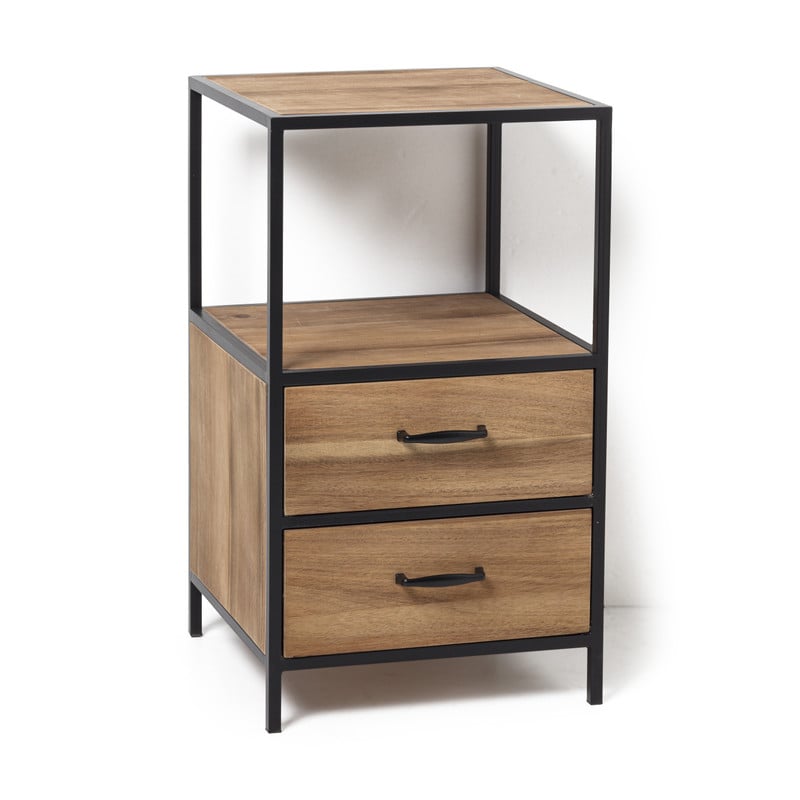 Kastje Charlie met 2 laden - 70x40x40 cm