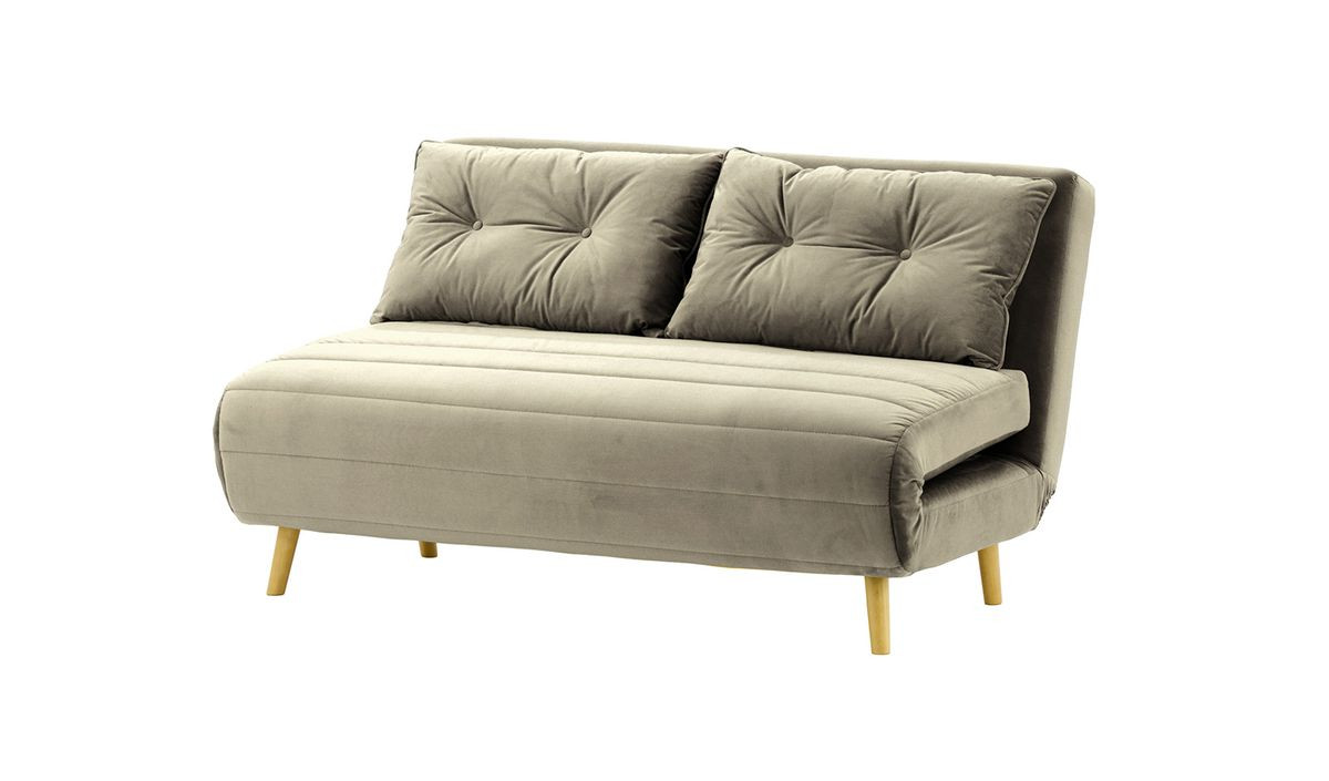 Sofa rozkładana Flic 142 cm-Velluto 17-like oak