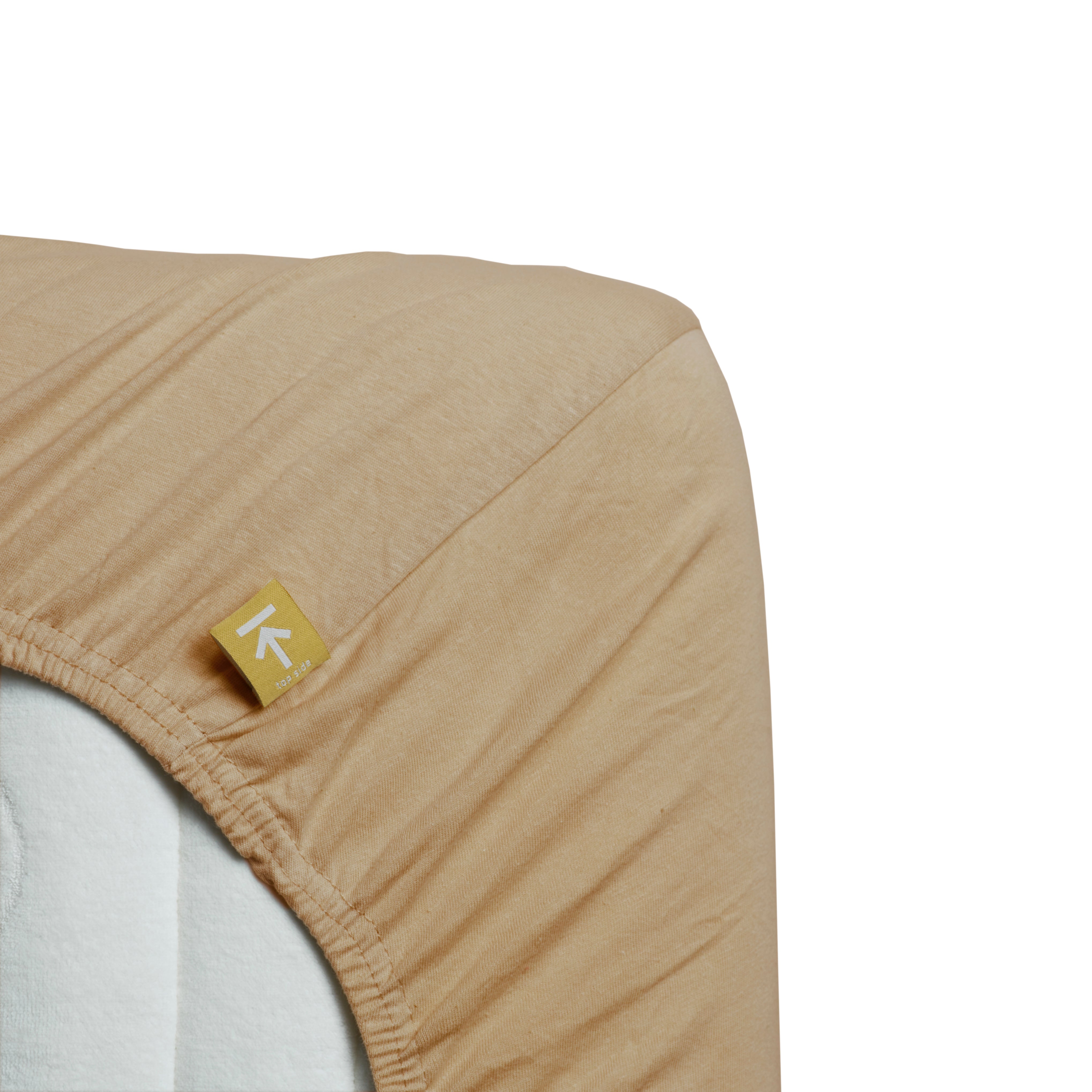 Beddinghouse - Jersey - Hoeslaken - 90x220 cm - Camel