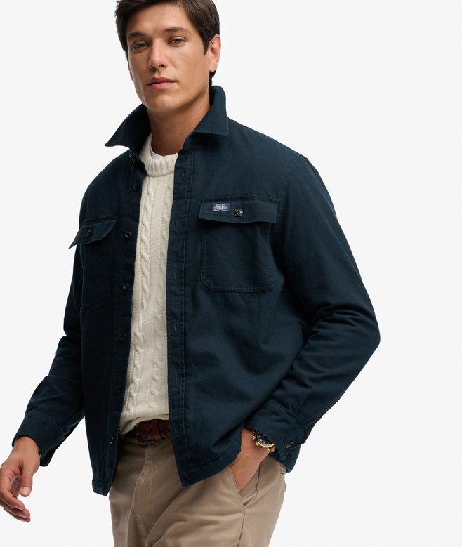 Vintage Borg Lined Miller Overshirt