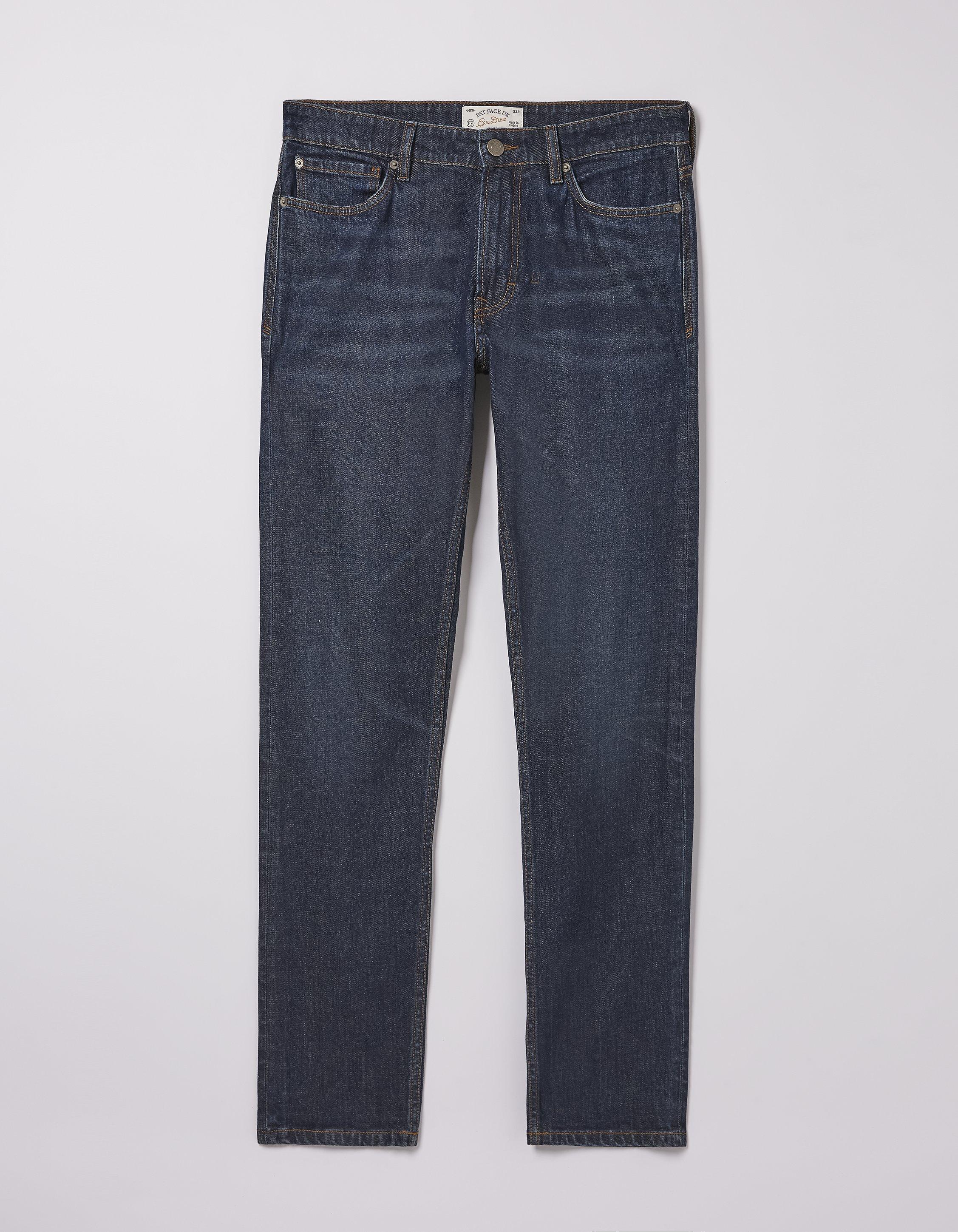 Slim Dark Vintage Wash Jeans