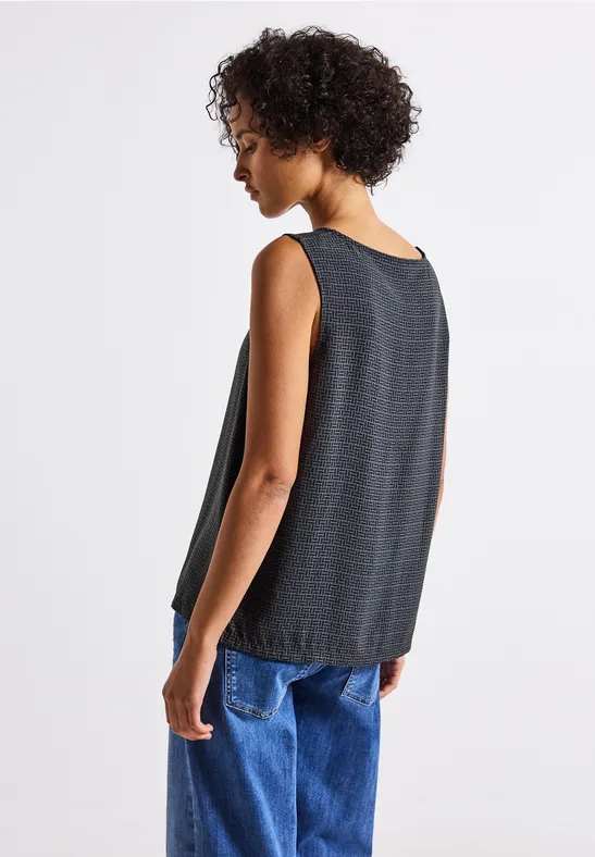 Gemustertes Blusentop