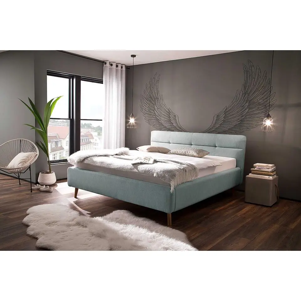 Kofferbed Lode 180x200 - blauw