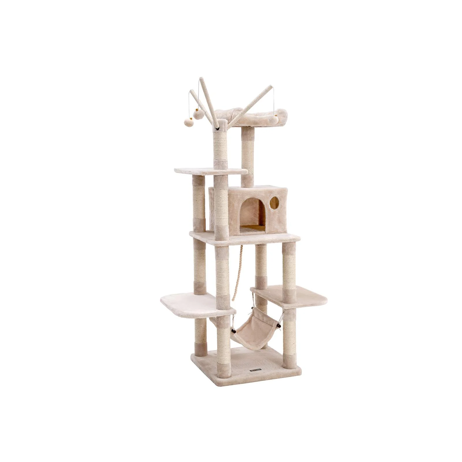 Arbre à chat 154 cm multi-niveaux
