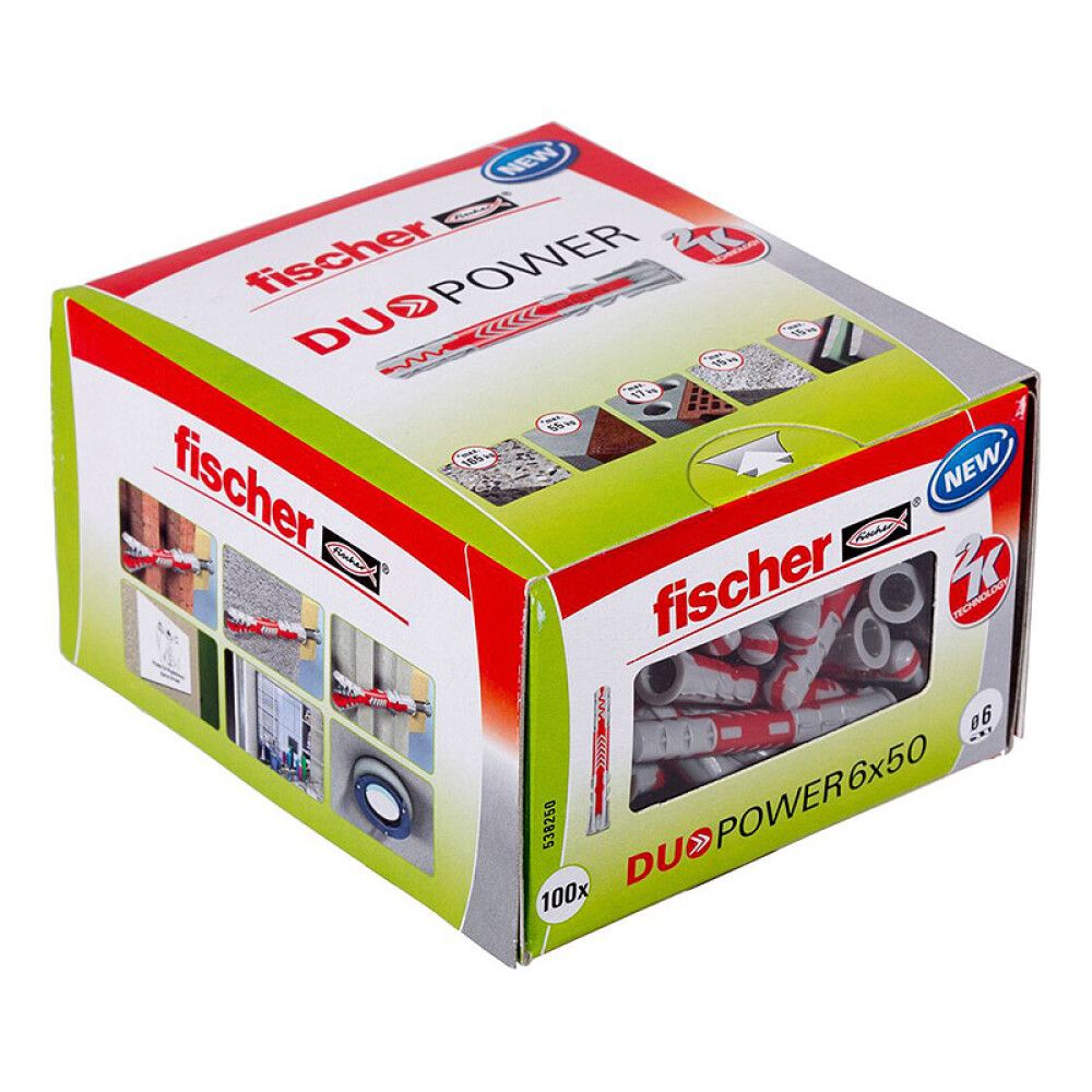 UNIVERSALPLUGG FISCHER DUOPOWER 6X50 LD 100STK