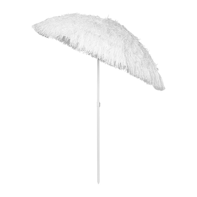 Hawaii parasol - wit - &Oslash;180 cm