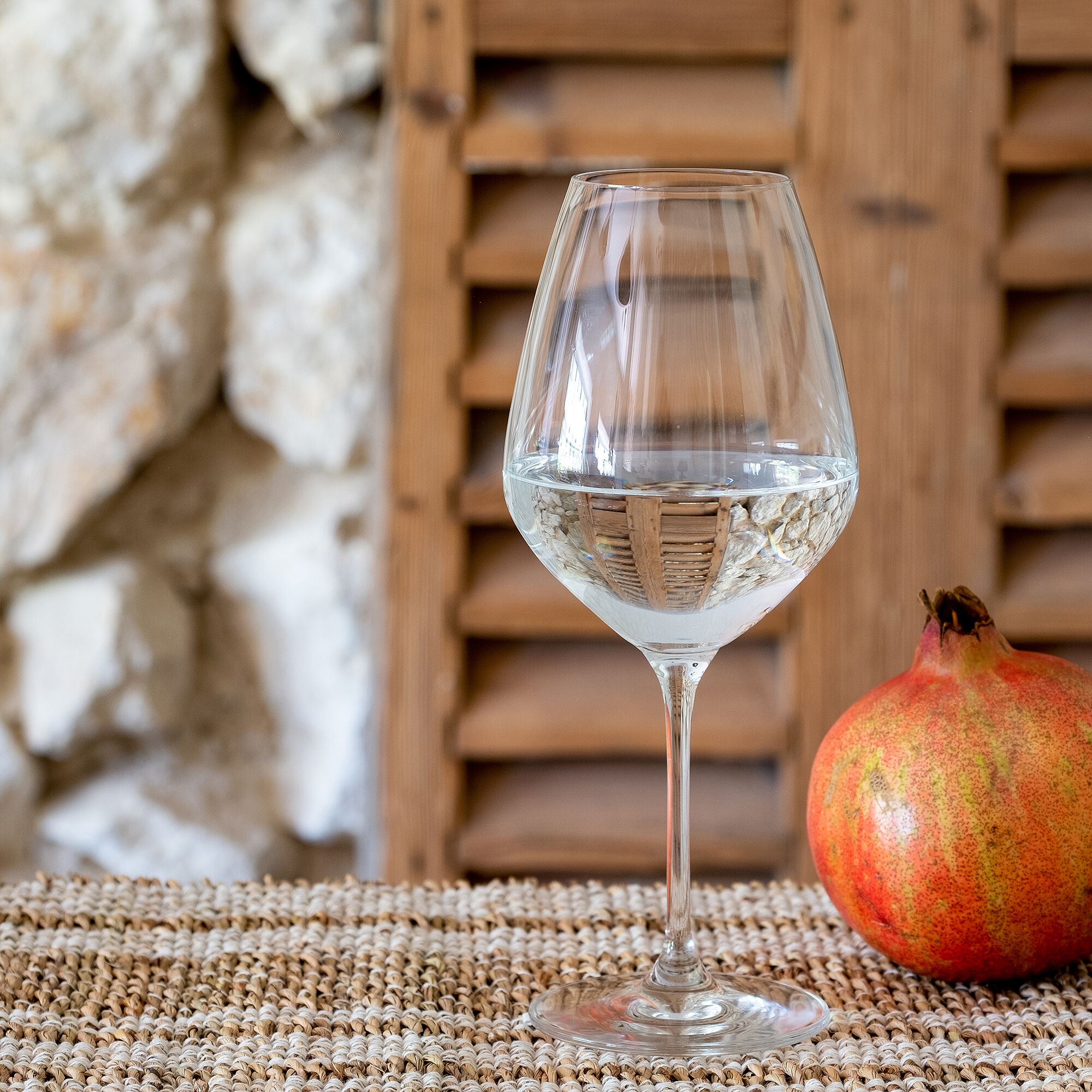 FAVOURITE - Verre à pied en cristallin 43cl - transparent