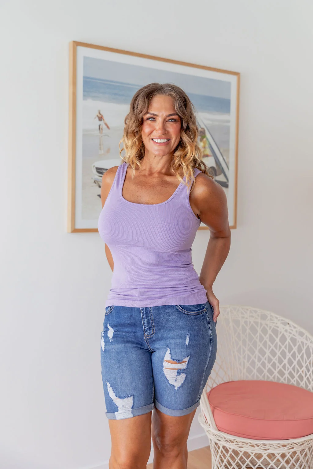 Billi Tank in Lavender