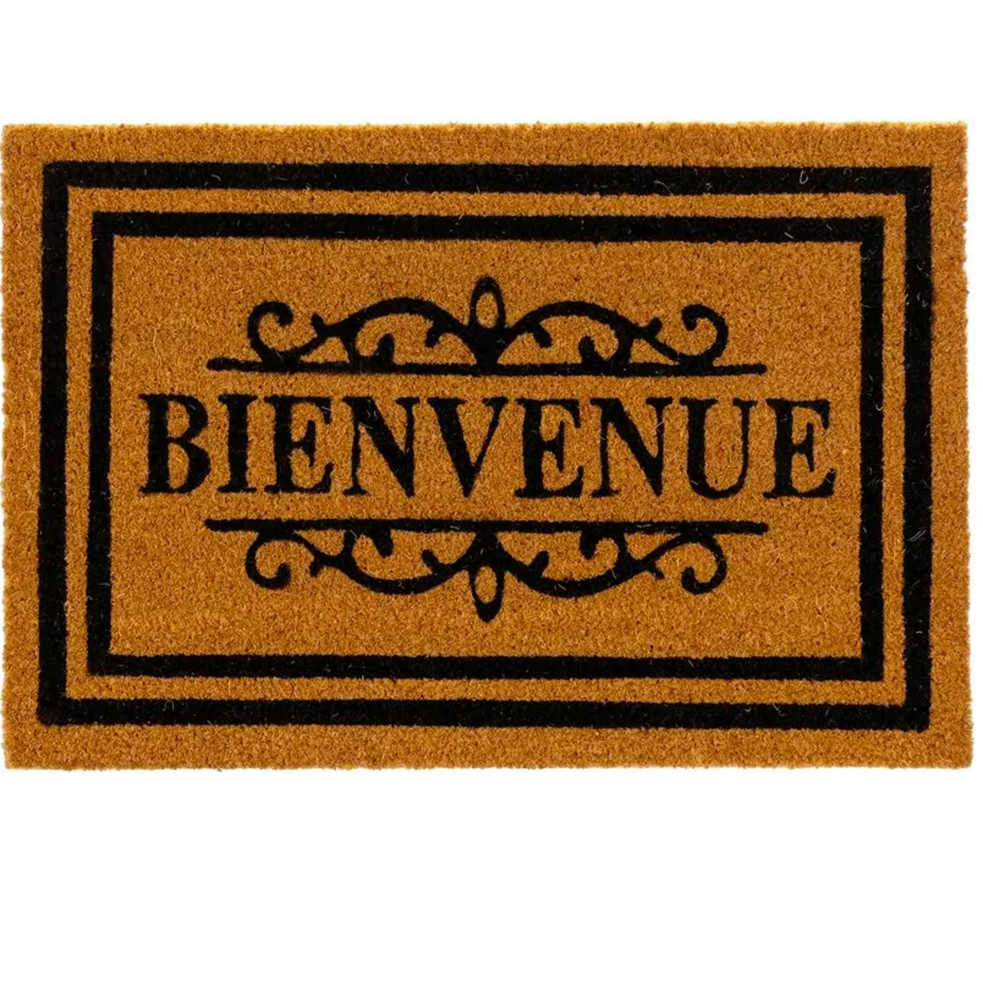- Paillasson coco Bienvenue 60x40x1.5cm
