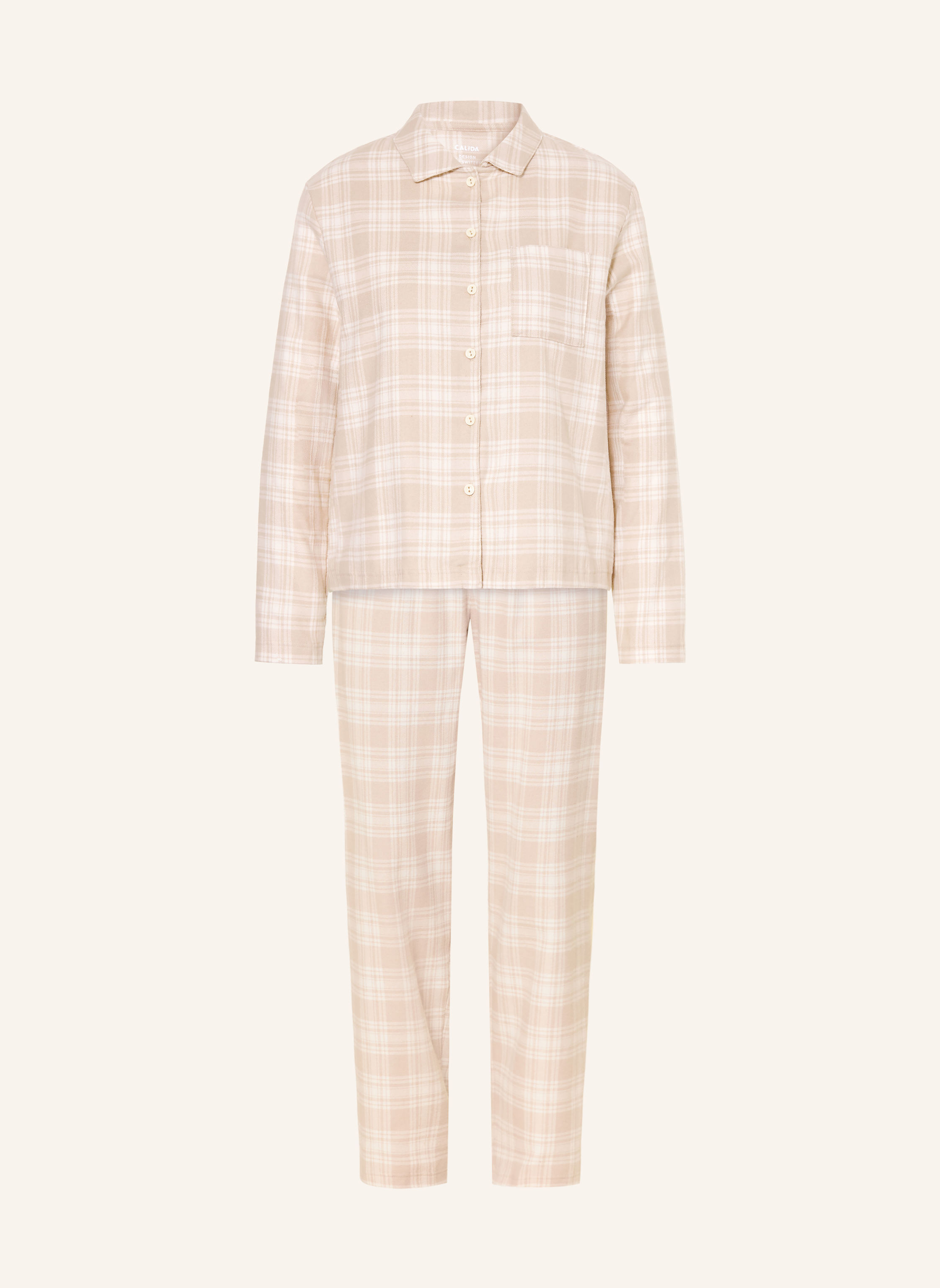 CALIDA Schlafanzug Serie PLAID DREAMS aus Flanell