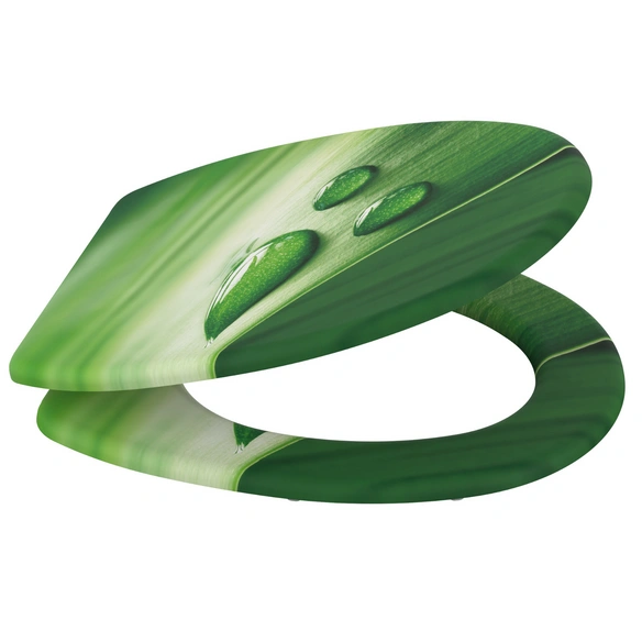 WC-Sitz, BxL: 37,7 x 47 cm, Green Leaf