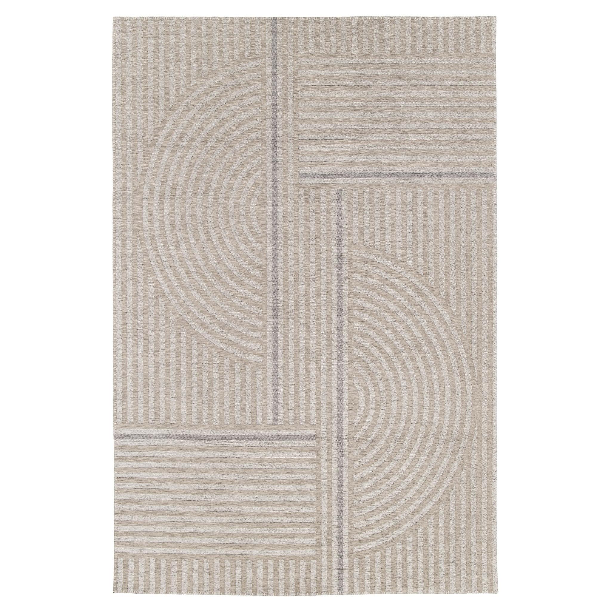AFK Living vloerkleed Basile - voor binnen en buiten - beige - 160 x 230 cm