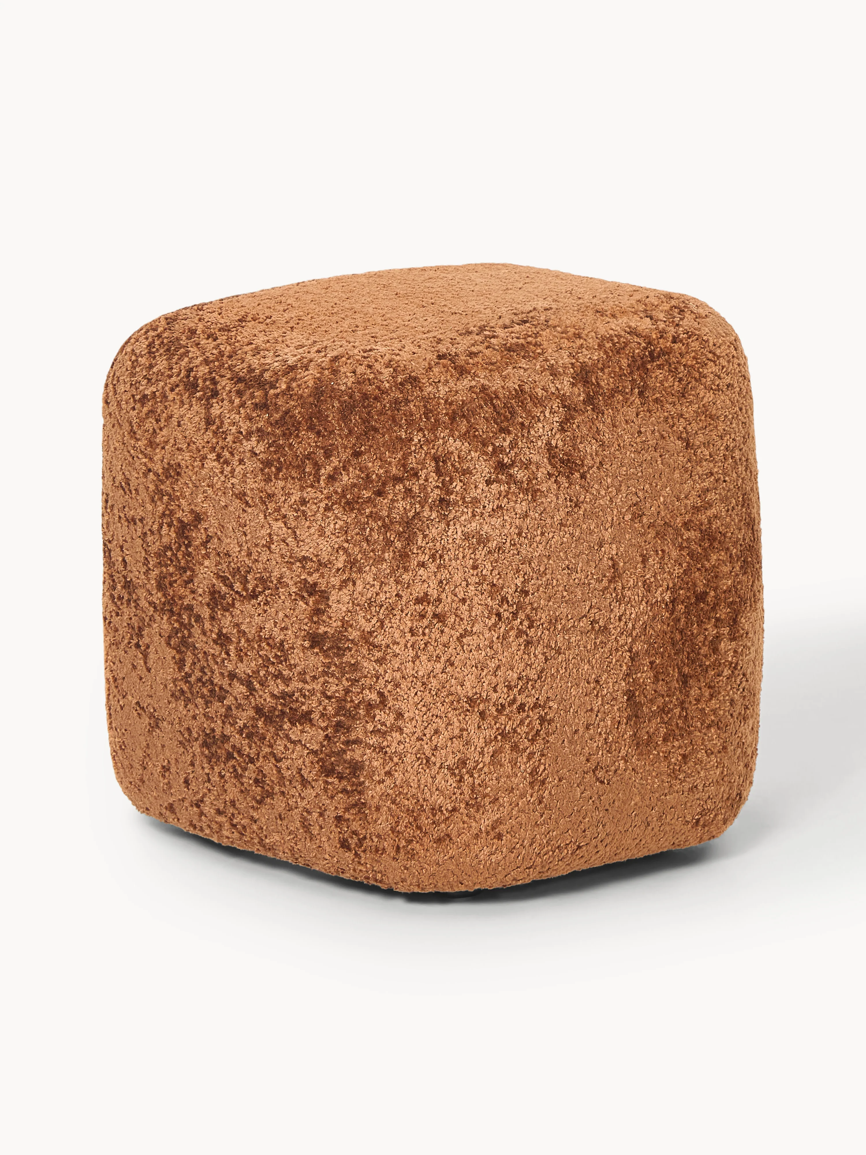 Hohe Ottomane Wolke aus Teddy-Bouclé