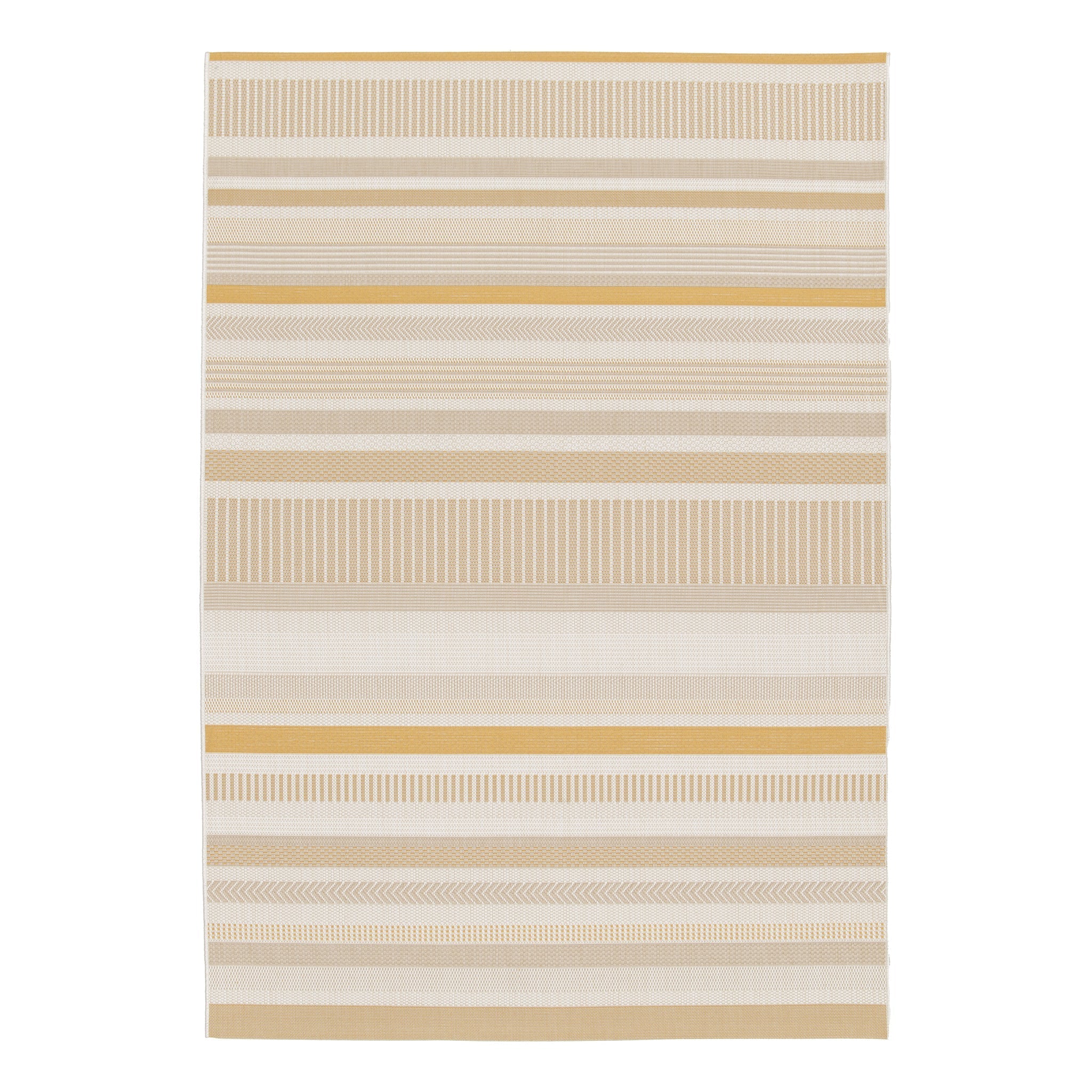 AFK Living vloerkleed Solea - voor binnen en buiten - geel - 160 x 230 cm