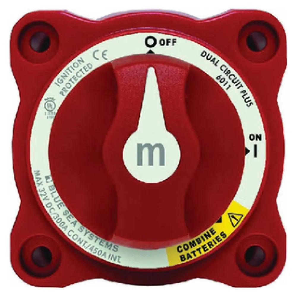 Blue Sea Systems M Series Dual Circuit Plus