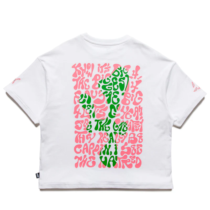 Flau'jae x Puma Oversized Graphic Tee - White