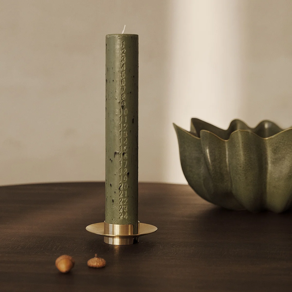 Ferm Living - Block Kerzenhalter, Messing