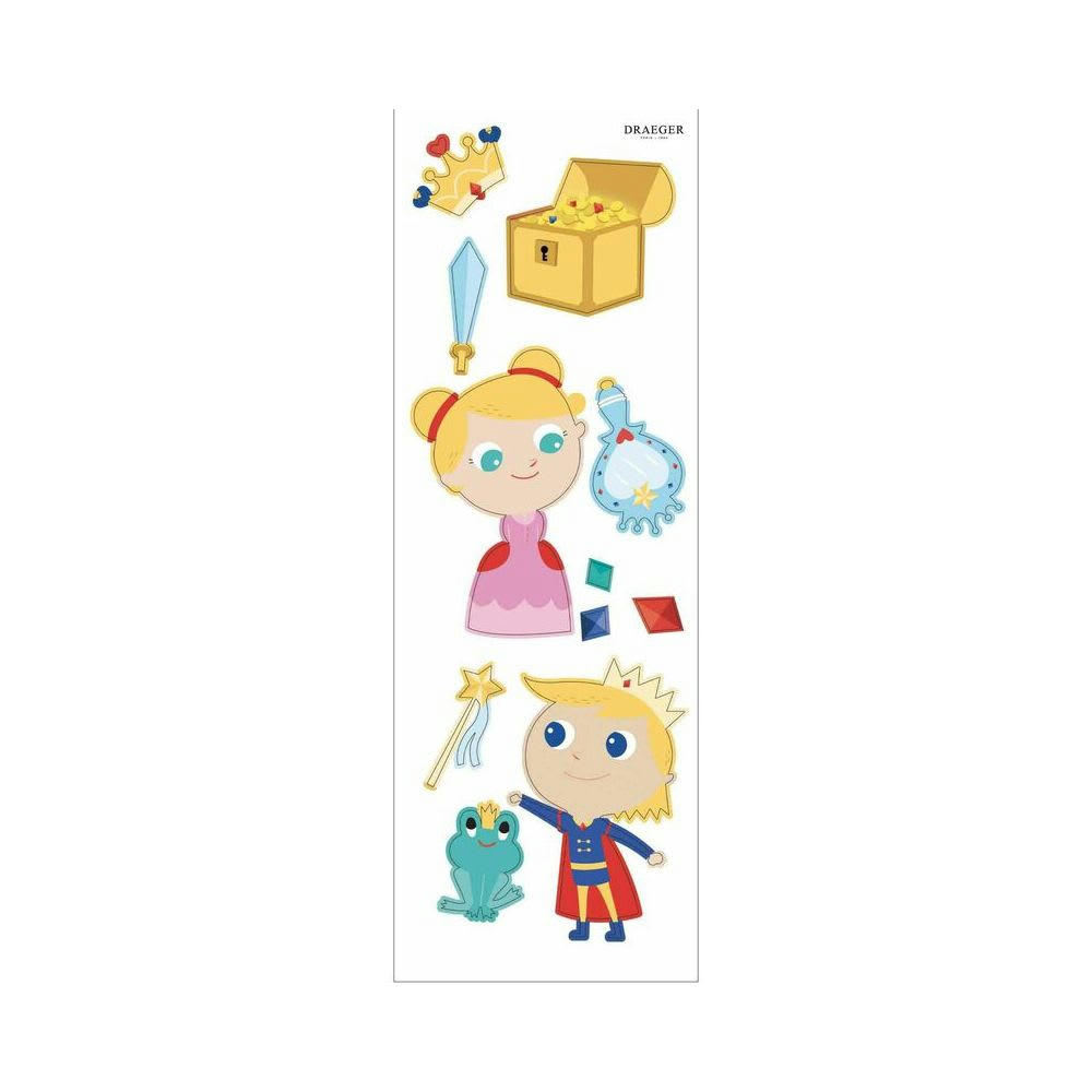 - Sticker Mural Princesse Et Prince