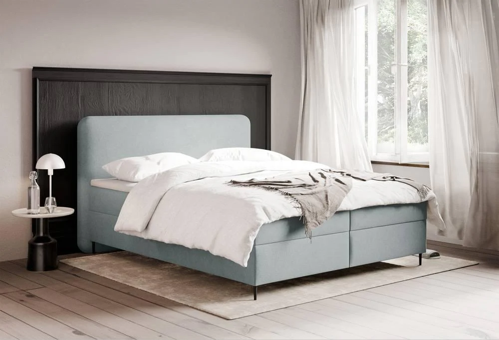 Boxspring Contero chenille 180 x 200 cm met opbergruimte