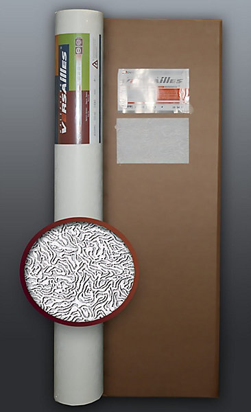 Papier peint non-tissé EDEM 80333BR60-4 EDEM blanc à peindre texture décorative 4 rouleaux