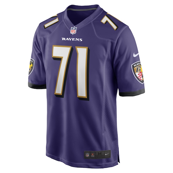 Malaesala Aumavae-Laulu Baltimore Ravens Nike Team Game Jersey -  Purple