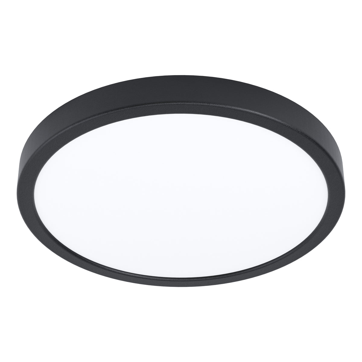 EGLO opbouwlamp Fueva 5 - led - ø 28,5 cm - zwart/wit