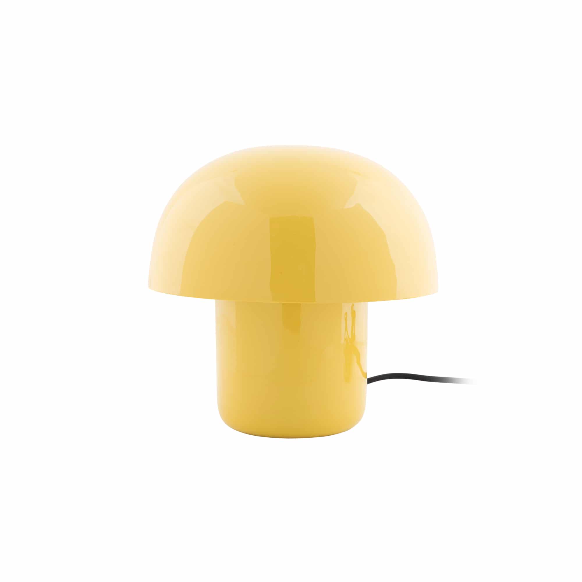 Leitmotiv tafellamp Fat Mushroom Mini - geel - 20x20x20cm - Paddenstoellamp