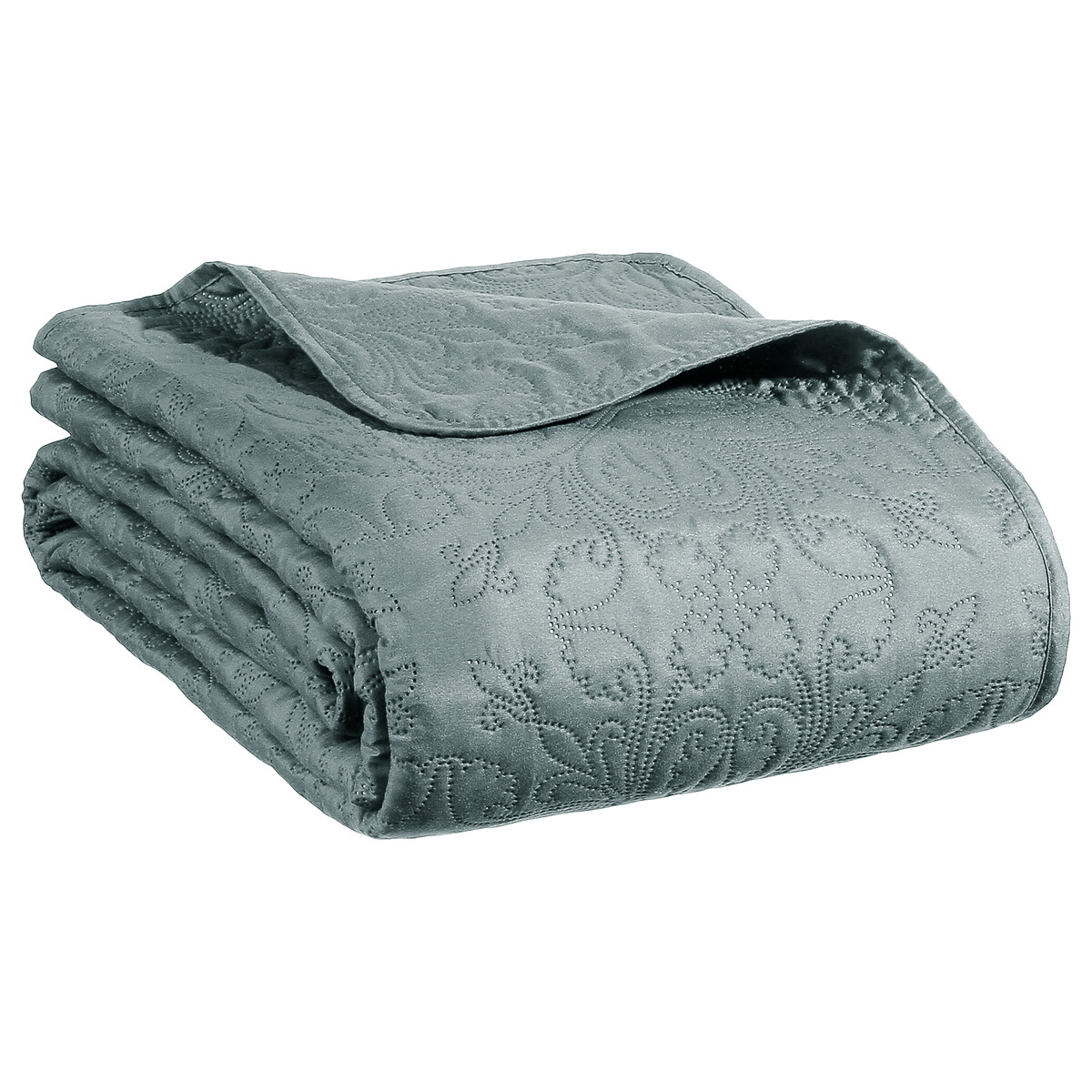 Colcha e 2 capas de almofada ARABESQUE azul 240x260cm