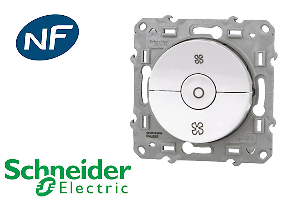 Interrupteur de VMC Schneider Odace