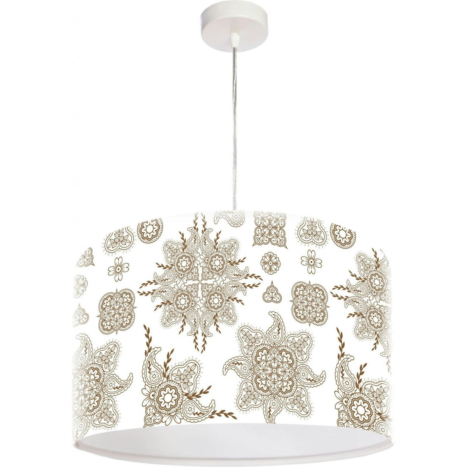 YOGA - Suspension Tissu Marron