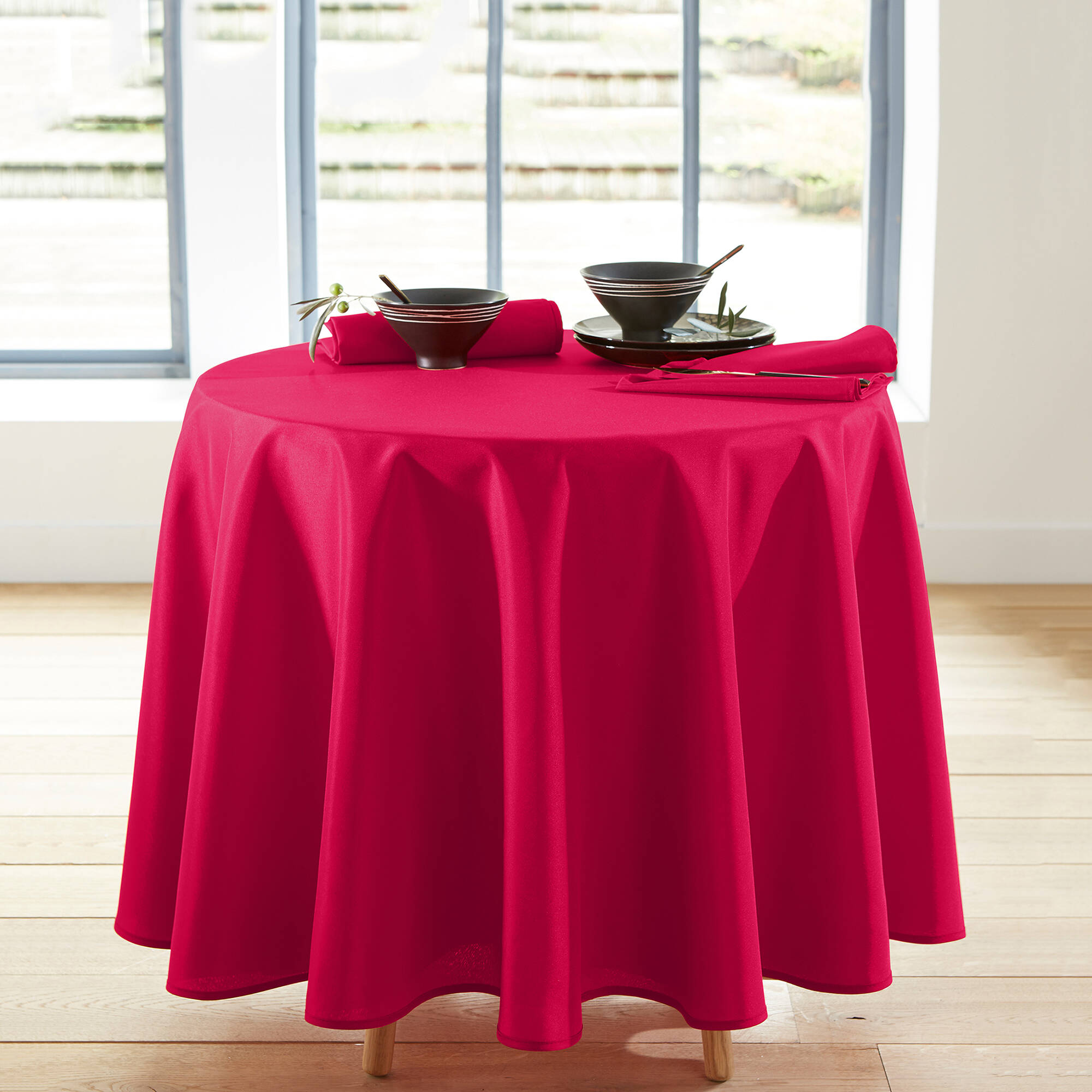 Nappe unie entretien facile
