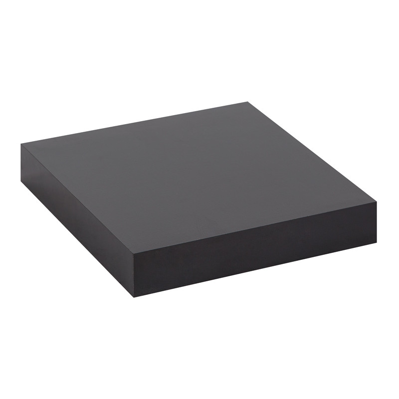 Tablette murale noire 23 x 23,5 x 3,8 cm PRACTO HOME