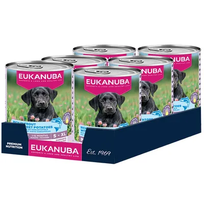 Eukanuba Puppy Rich in Trout with Sweet Potatoes