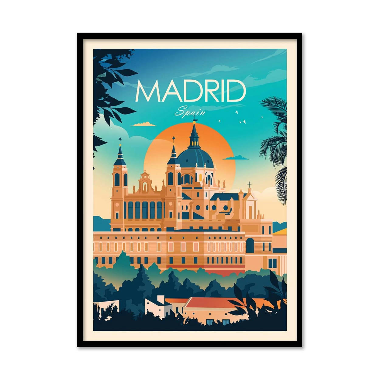 STUDIO INCEPTION - MADRID SPAIN - STUDIO INCEPTION - Affiche d'art 50 x 70 cm