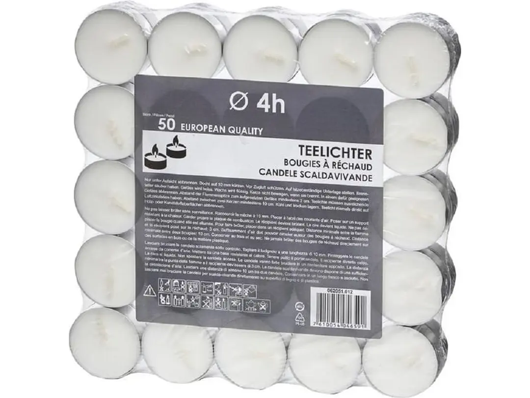 Teelicht 50er-Set Balthasar