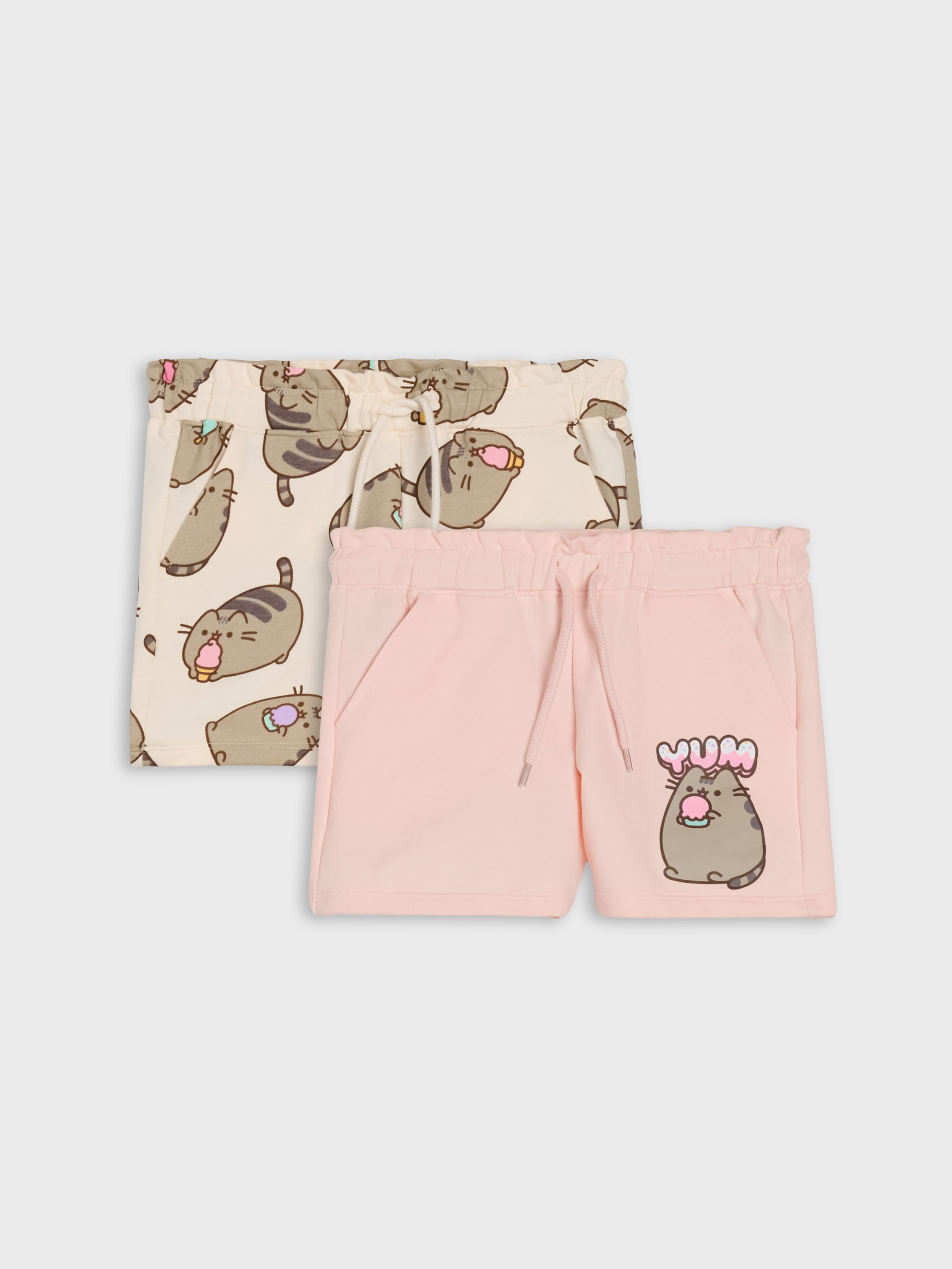 Bawełniane szorty z nadrukiem 2 pack Pusheen the Cat