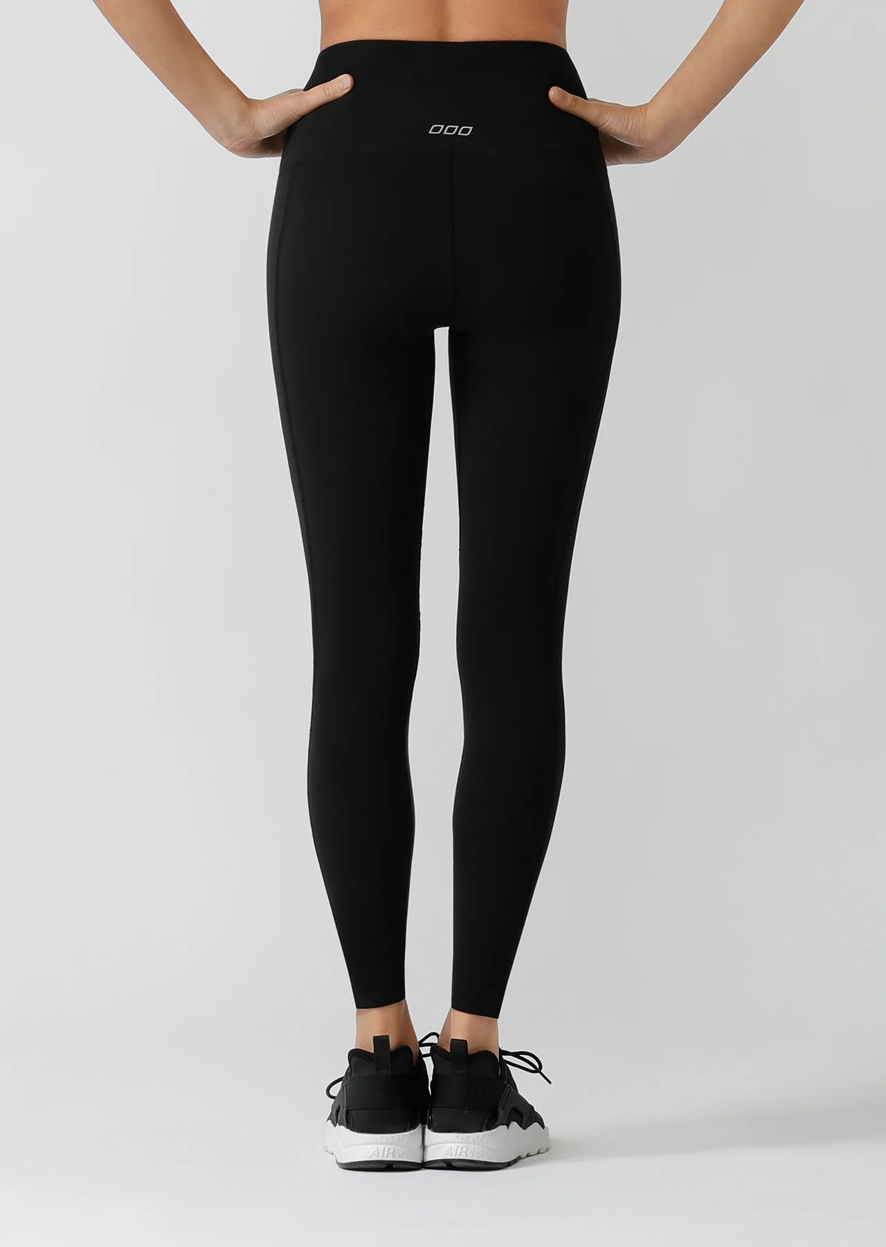Two Tone No Ride Full Length Leggings
