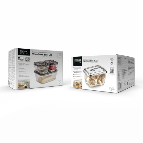 VacuBoxx Eco-Set   VacuBoxx Inox 2.6
