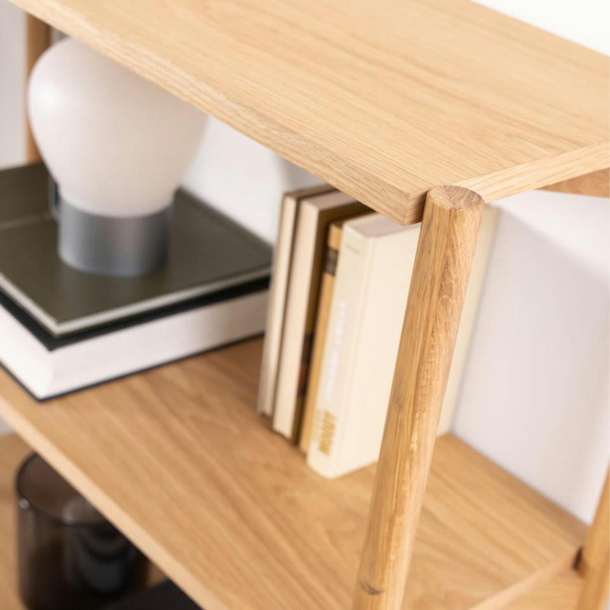 JAMBI - Étagère 4 étages en bois massif