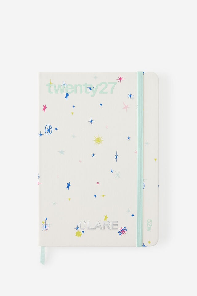 Personalised 2027 A5 Weekly On Schedule Diary